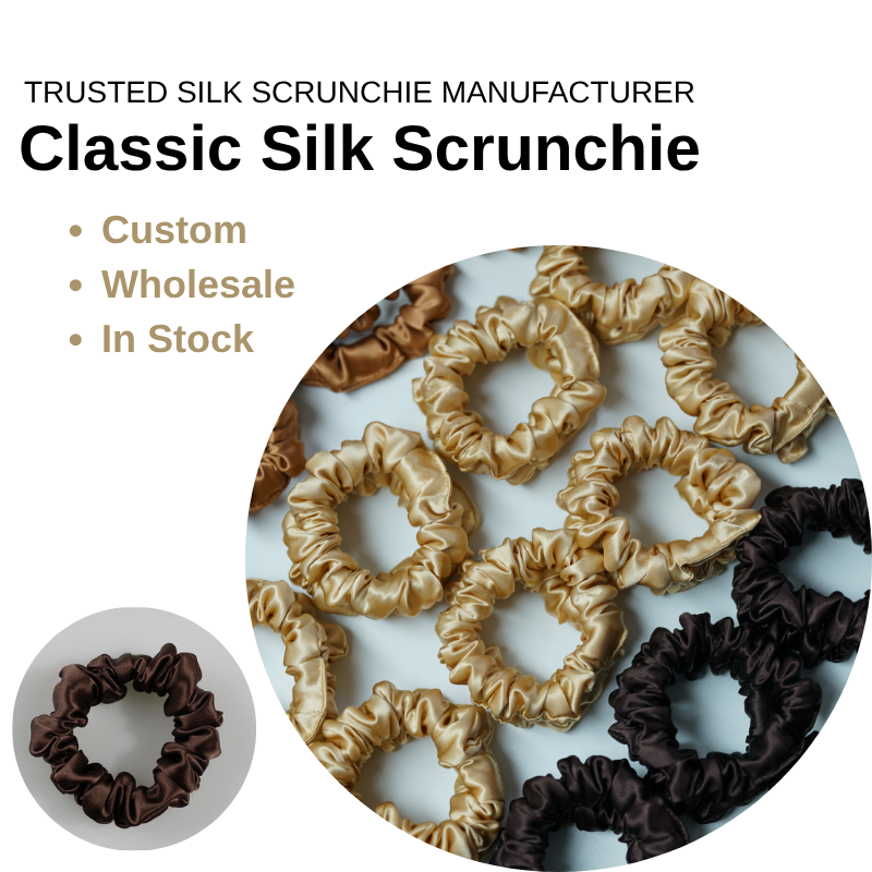 Classic Silk Scrunchies – Size Guide, Custom, Wholesale & In Stock