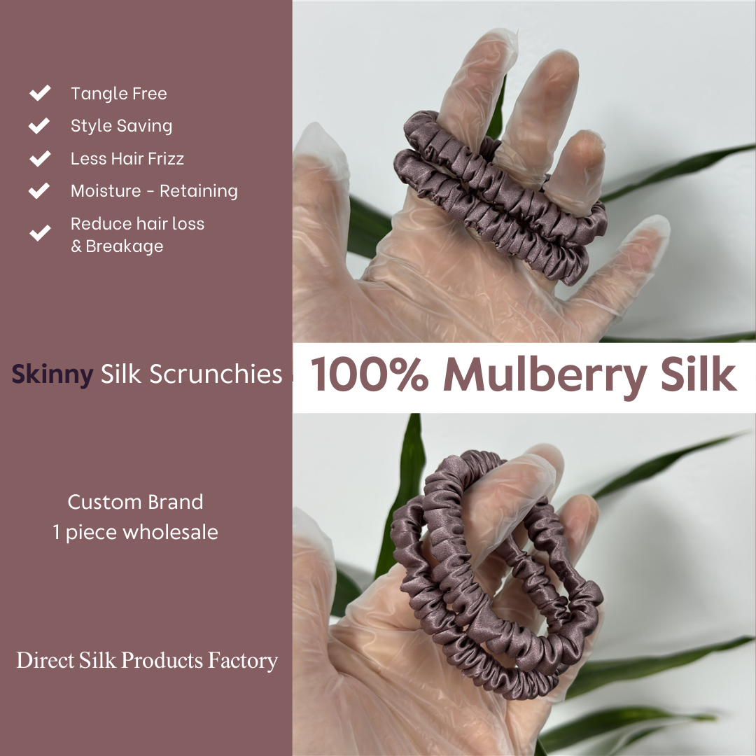 Chromatic Silk Scrunchie Skinny