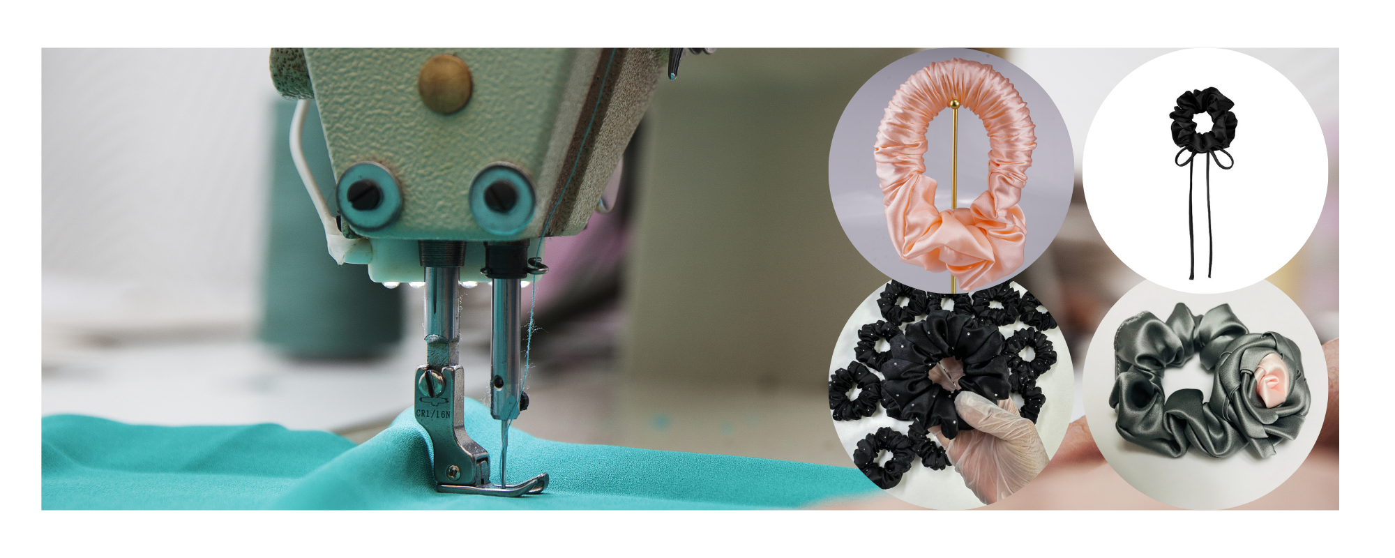 Custom Silk Scrunchie Design & Development