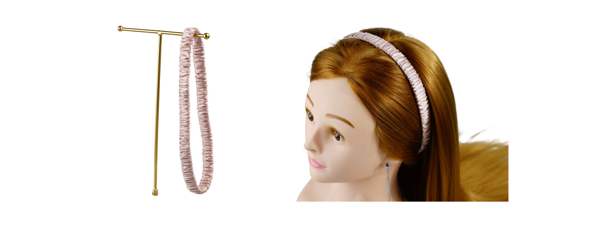 silk headband custom wholesale, custom brand low MOQ, 1 piece wholesale
