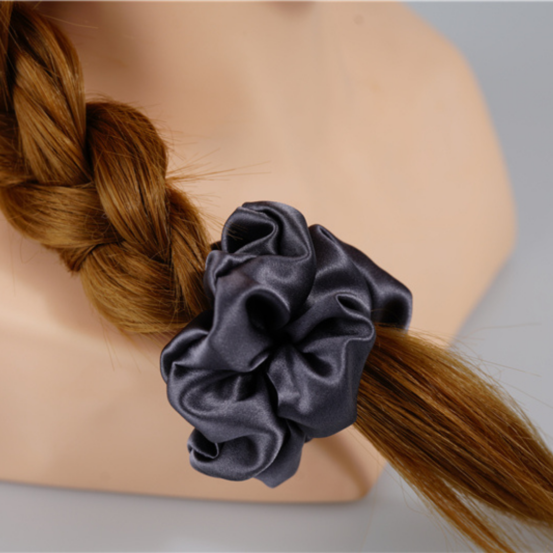 Midi Silk Scrunchie Wholesale - Mix Colors & Fixed Fee
