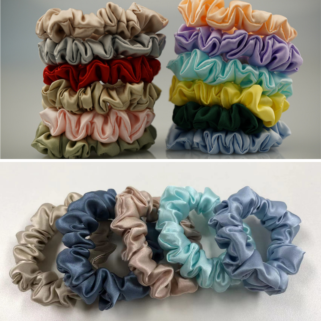Custom Silk Scrunchie Classic丨Custom Brand