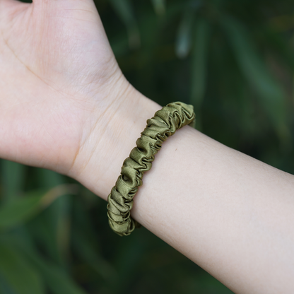 Mini Silk Scrunchies Wholesale - Mix Colors & Fixed Fee