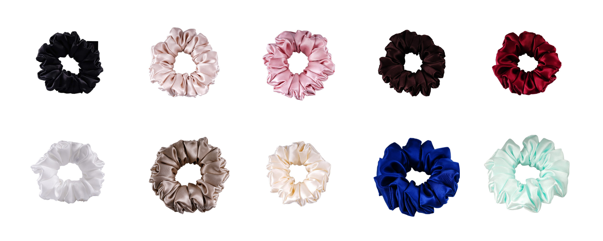 big silk scrunchies wholesale custom, 1 piece wholesale, custom brand low MOQ