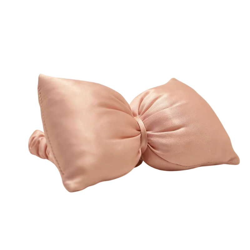 Custom Mini Silk Scrunchie with Bow丨Custom Brand & Bulk Wholesale