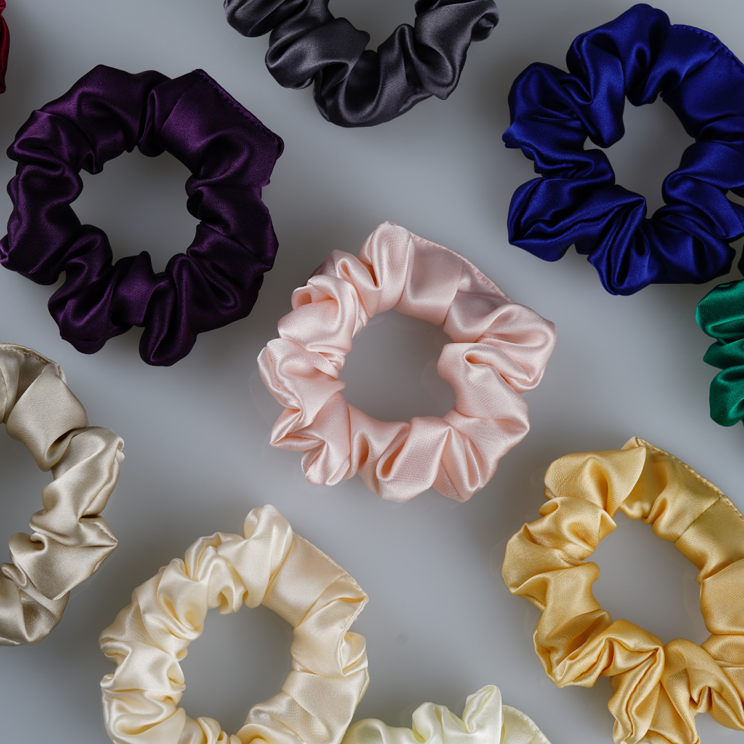 Midi Silk Scrunchie Wholesale 