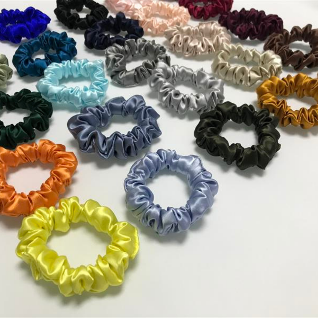 Classic Silk Scrunchie Wholesale - Mix Colors & Fixed Fee