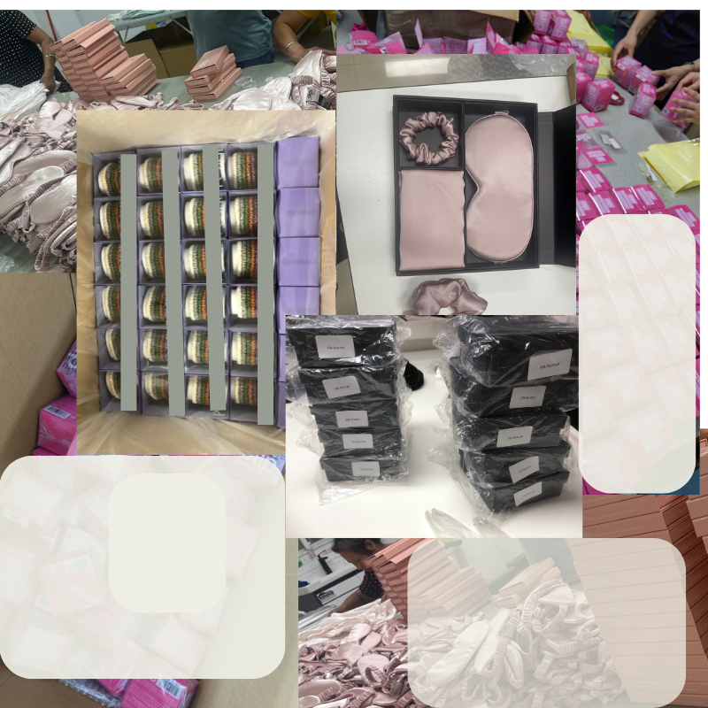 custom box for silk scrunchie