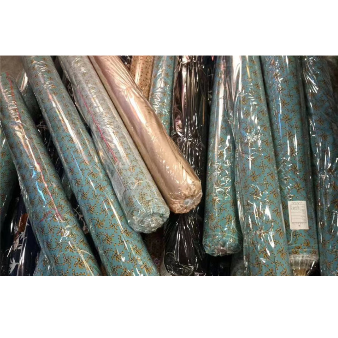 customized pattern silk fabric