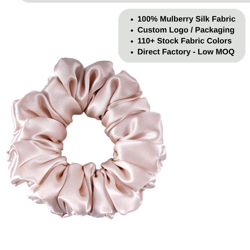 Fluffy scrunchie factory supplier