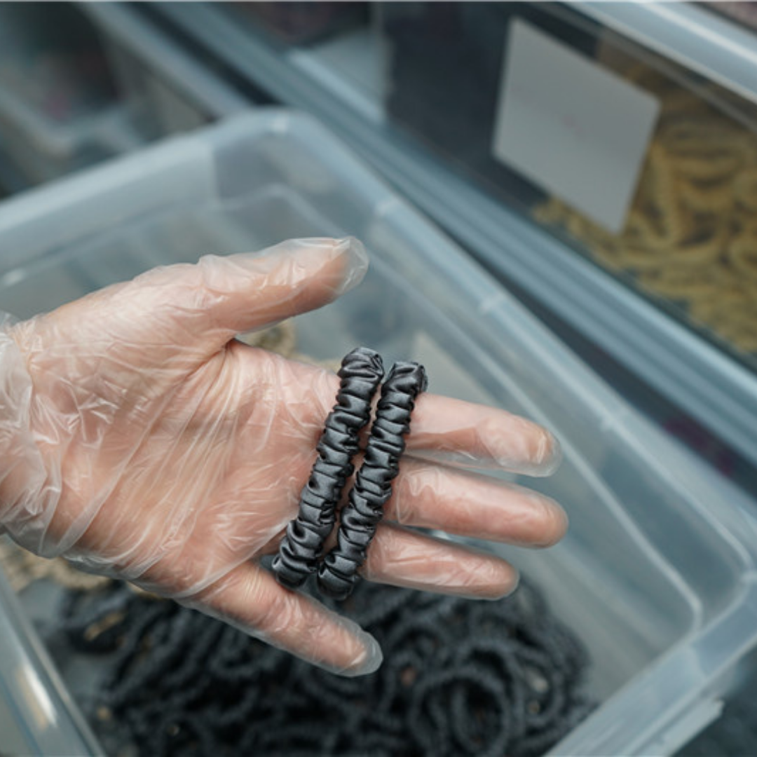 Mini Silk Scrunchies Wholesale - Mix Colors & Fixed Fee