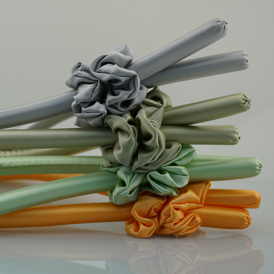 Silk Heatless Hair Curler (EPE Filled)丨Custom Brand