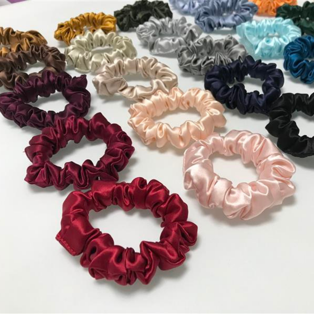Custom Silk Scrunchie Classic丨Custom Brand