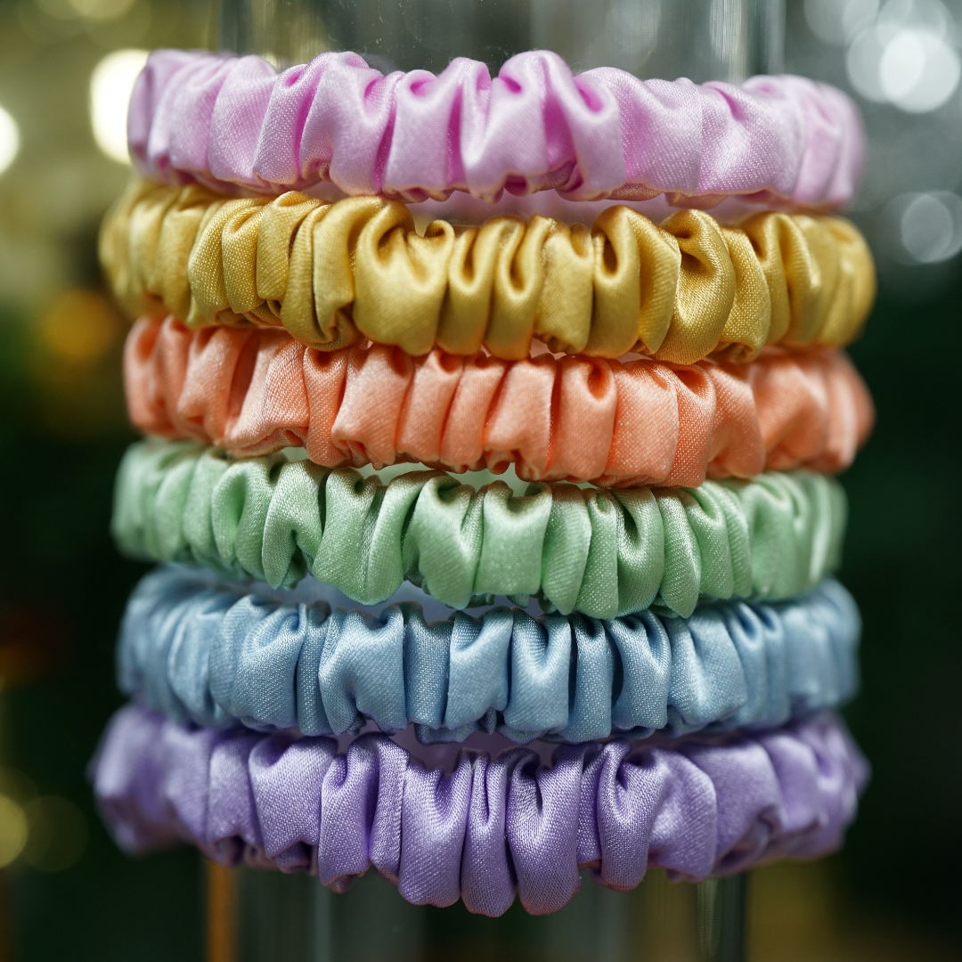 Mini Silk Scrunchie - Dropshipping