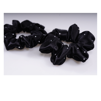 Custom Crystal Silk Scrunchie丨Custom Brand & Bulk Wholesale