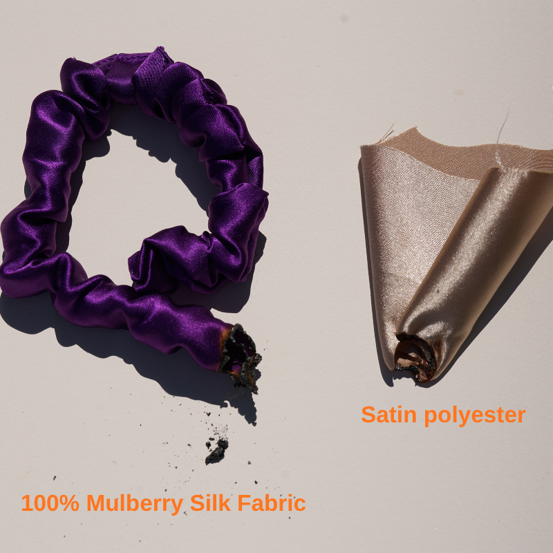 Mulberry silk classic scrunchie smooth and soft