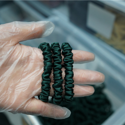 Mini Silk Scrunchies Wholesale - Mix Colors & Fixed Fee