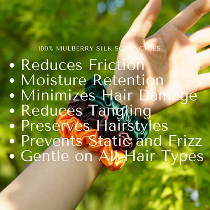 Custom Silk Scrunchie Classic丨Custom Brand