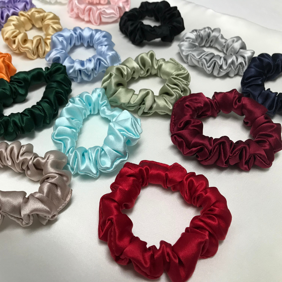 Classic Silk Scrunchie Wholesale - Mix Colors & Fixed Fee