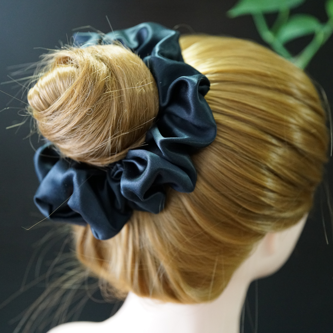 Fluffy Large Silk Scrunchie Wholesale - Mix Colors & Fixed Fee