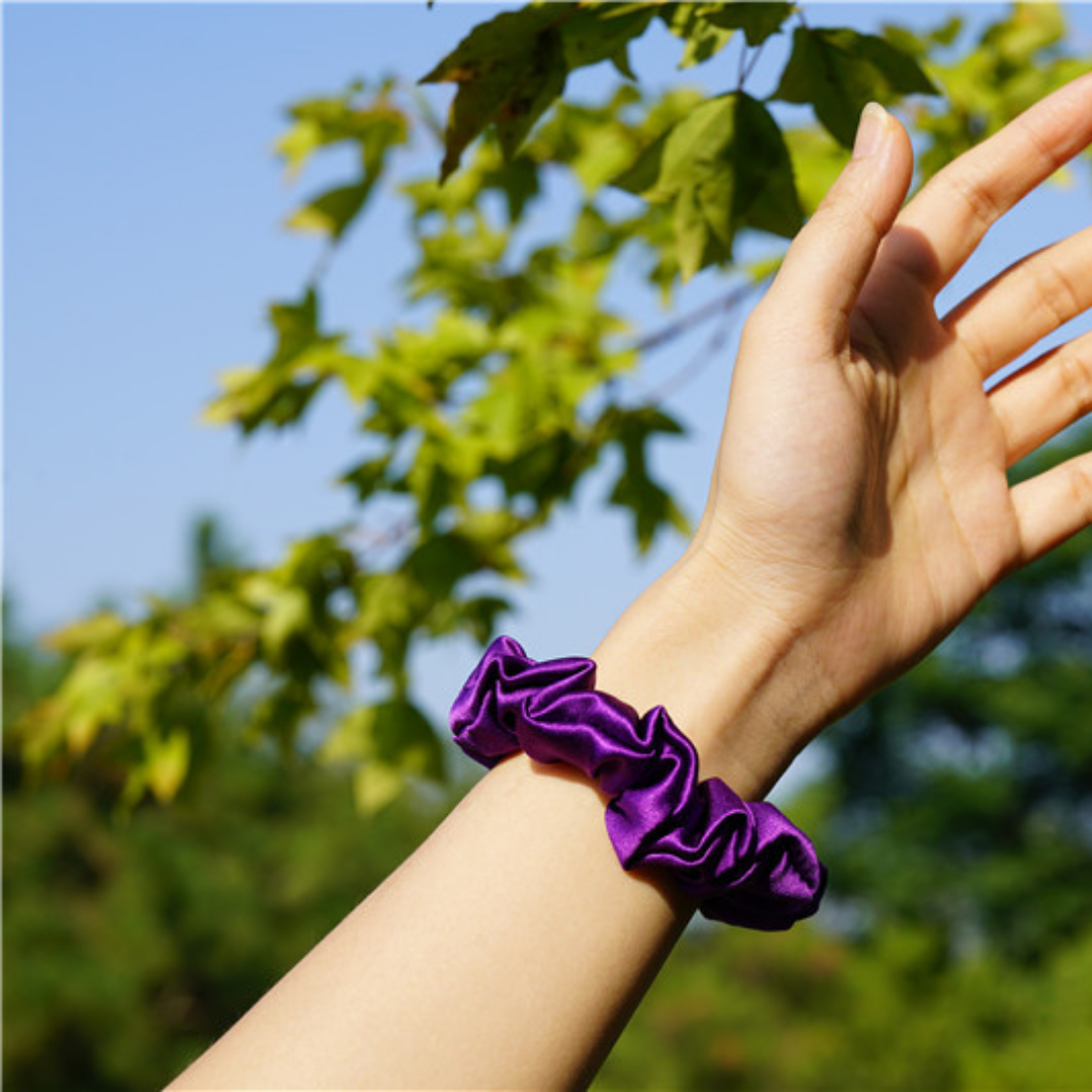 Classic Silk Scrunchie Wholesale - Mix Colors & Fixed Fee