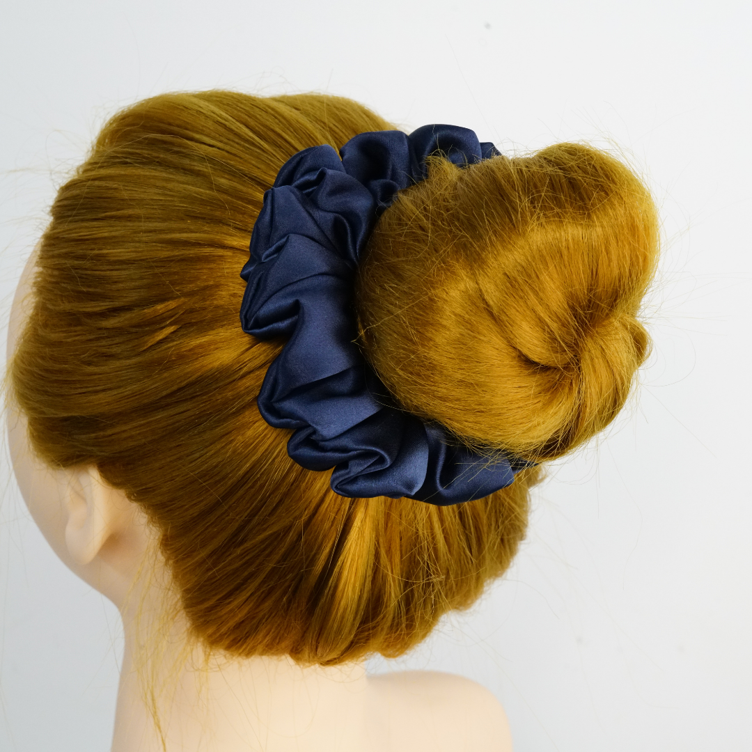 Fluffy Large Silk Scrunchie Wholesale - Mix Colors & Fixed Fee