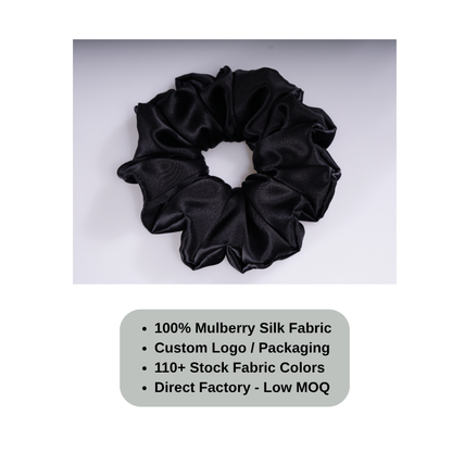 Bulk oversized scrunchies