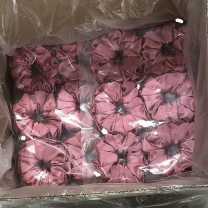 Custom Silk Scrunchie Oversize Fluffy丨Custom Brand