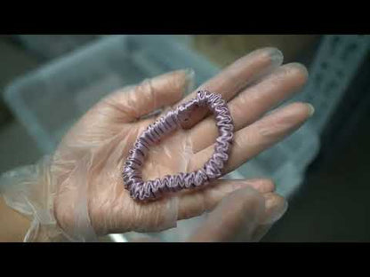 Light Purple Silk Scrunchie Skinny