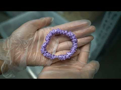 Violet Silk Scrunchie Skinny