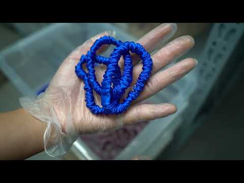 Mini silk scrunchies Color#11