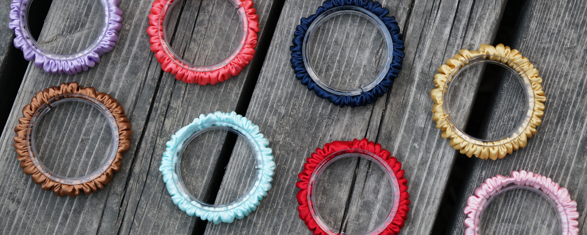 skinny silk scrunchie custom wholesale, custom brand low MOQ, 1 piece wholesale