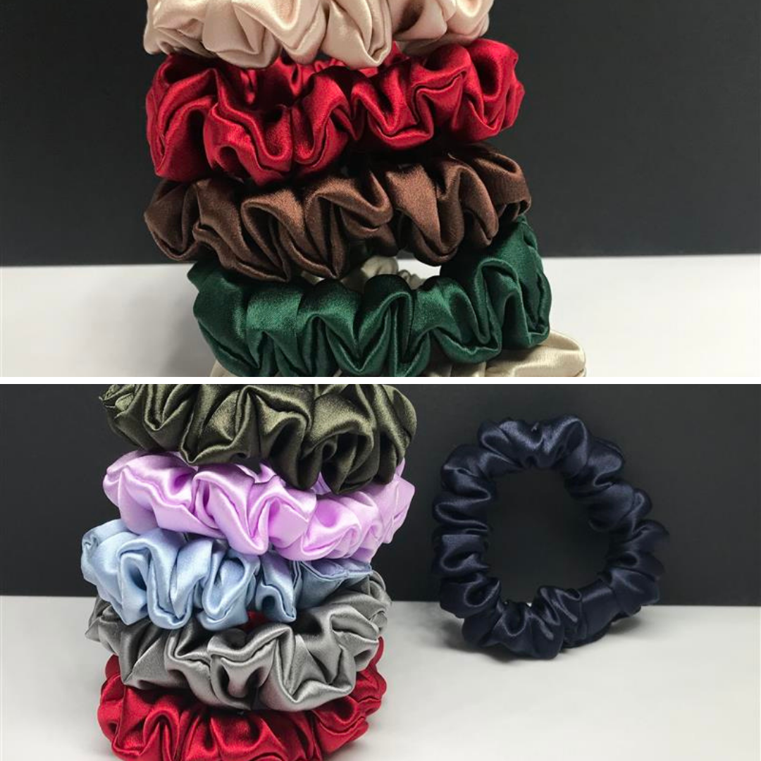 Custom Silk Scrunchie Classic丨Custom Brand