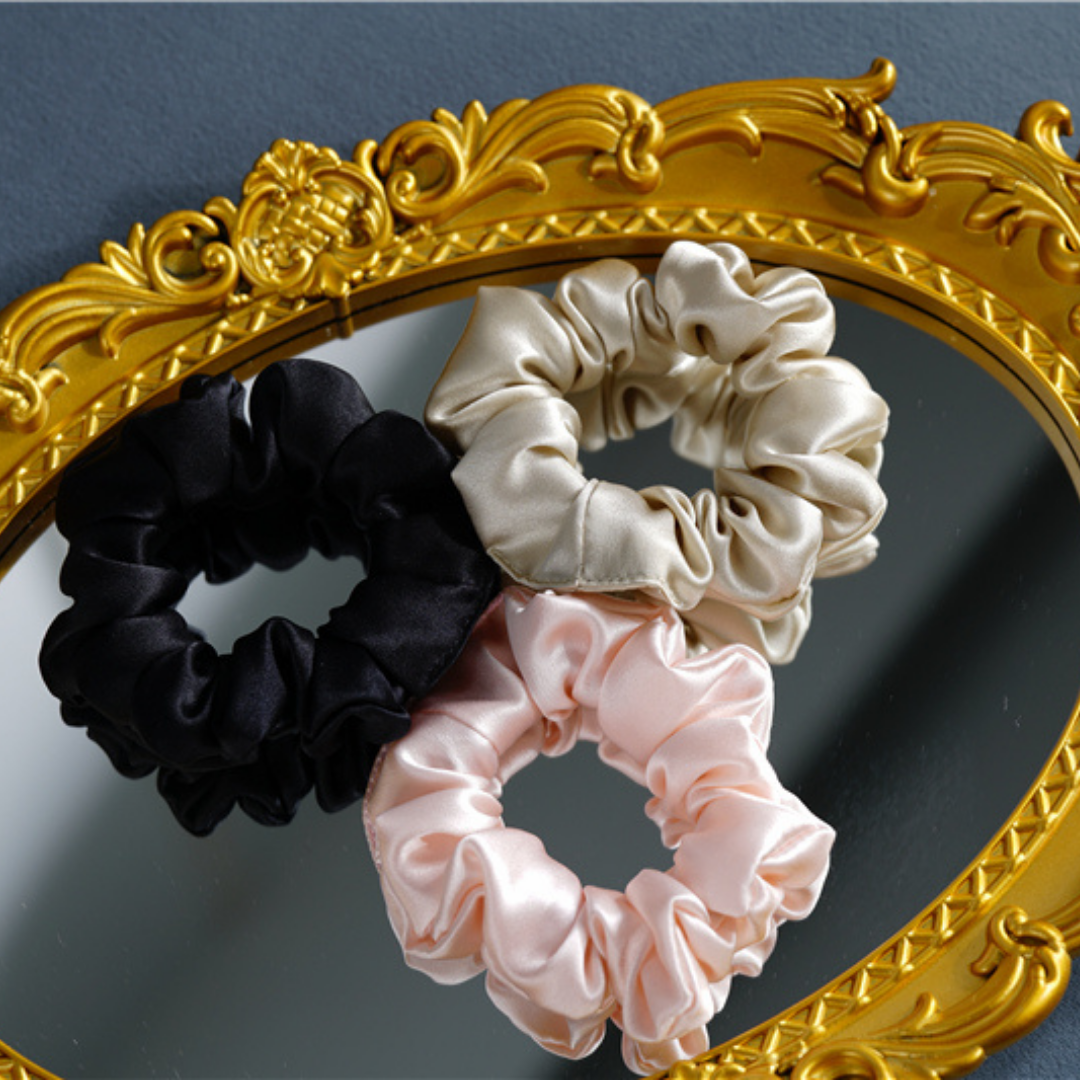 Midi Silk Scrunchie Wholesale - Mix Colors & Fixed Fee