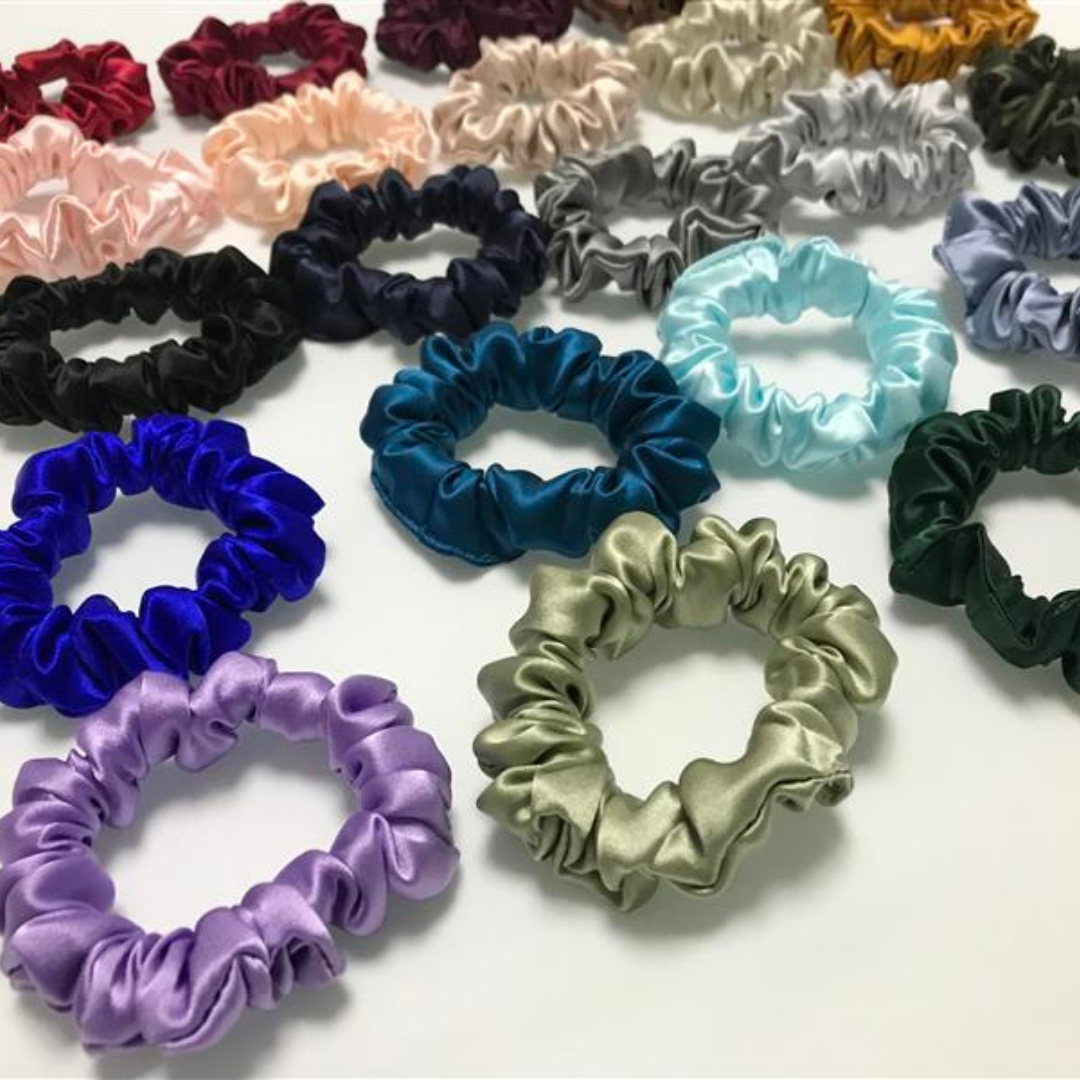Classic Silk Scrunchie Wholesale - Mix Colors & Fixed Fee