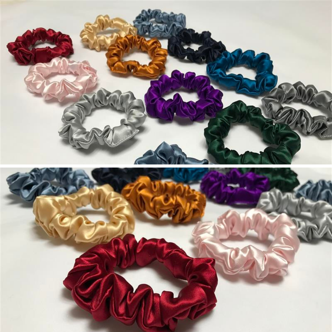 Custom Silk Scrunchie Classic丨Custom Brand