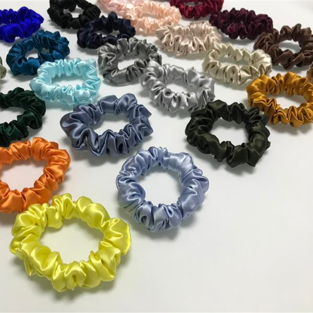 Custom Silk Scrunchie Classic丨Custom Brand