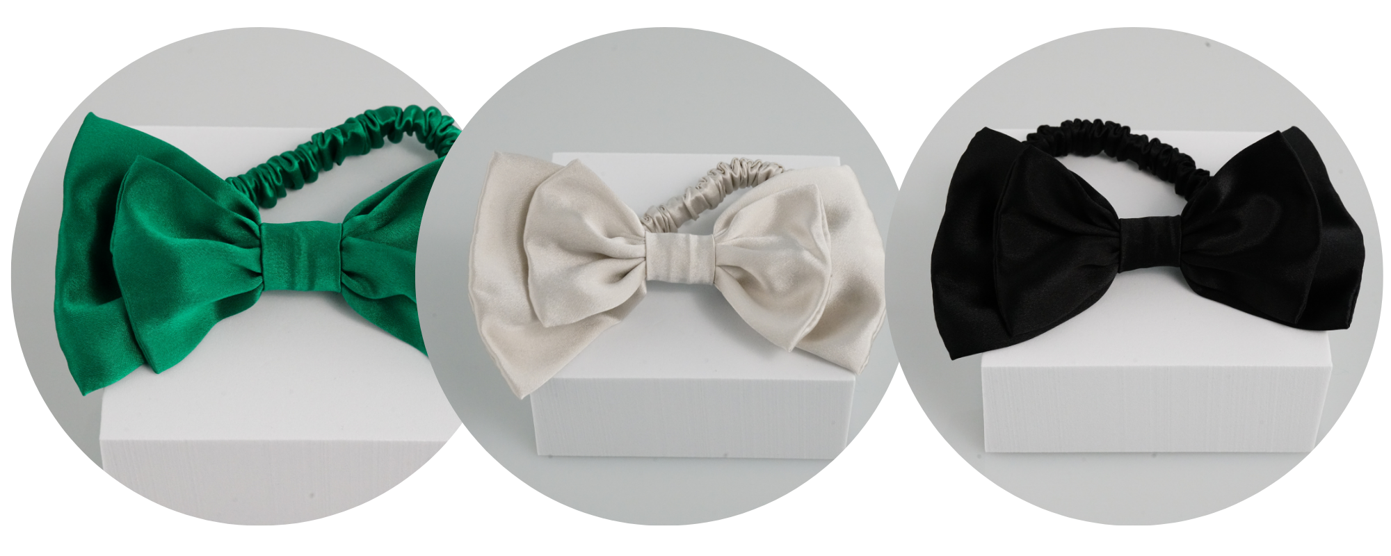 Silk Scrunchie with Bow (Bowknot)