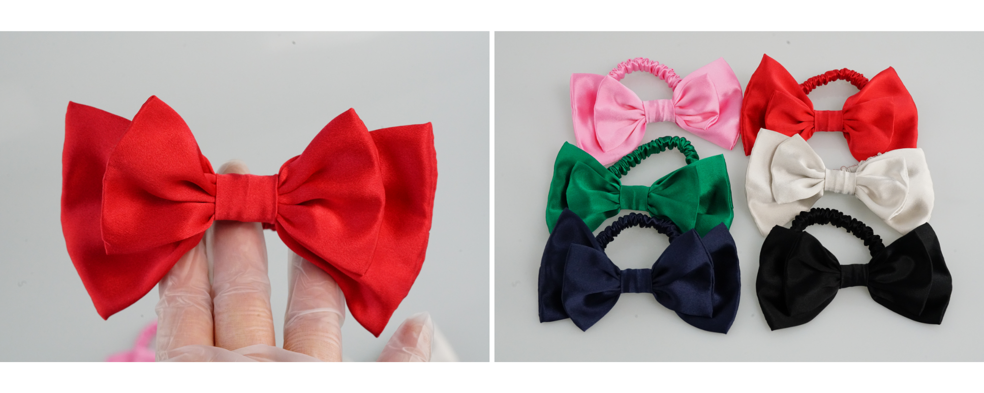 Silk Scrunchie with Bow (Bowknot)