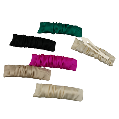 Custom Silk Hair Clips丨Custom Brand & Bulk Wholesale