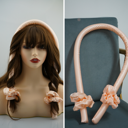 Silk Heatless Hair Curler (EPE Filled)丨Custom Brand