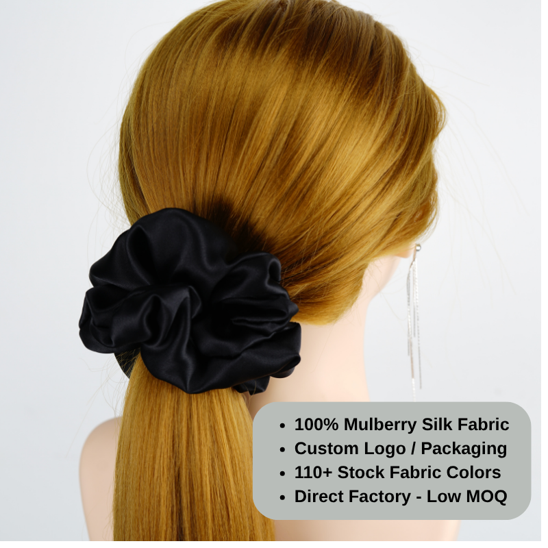 Eye catching oversized scrunchie
