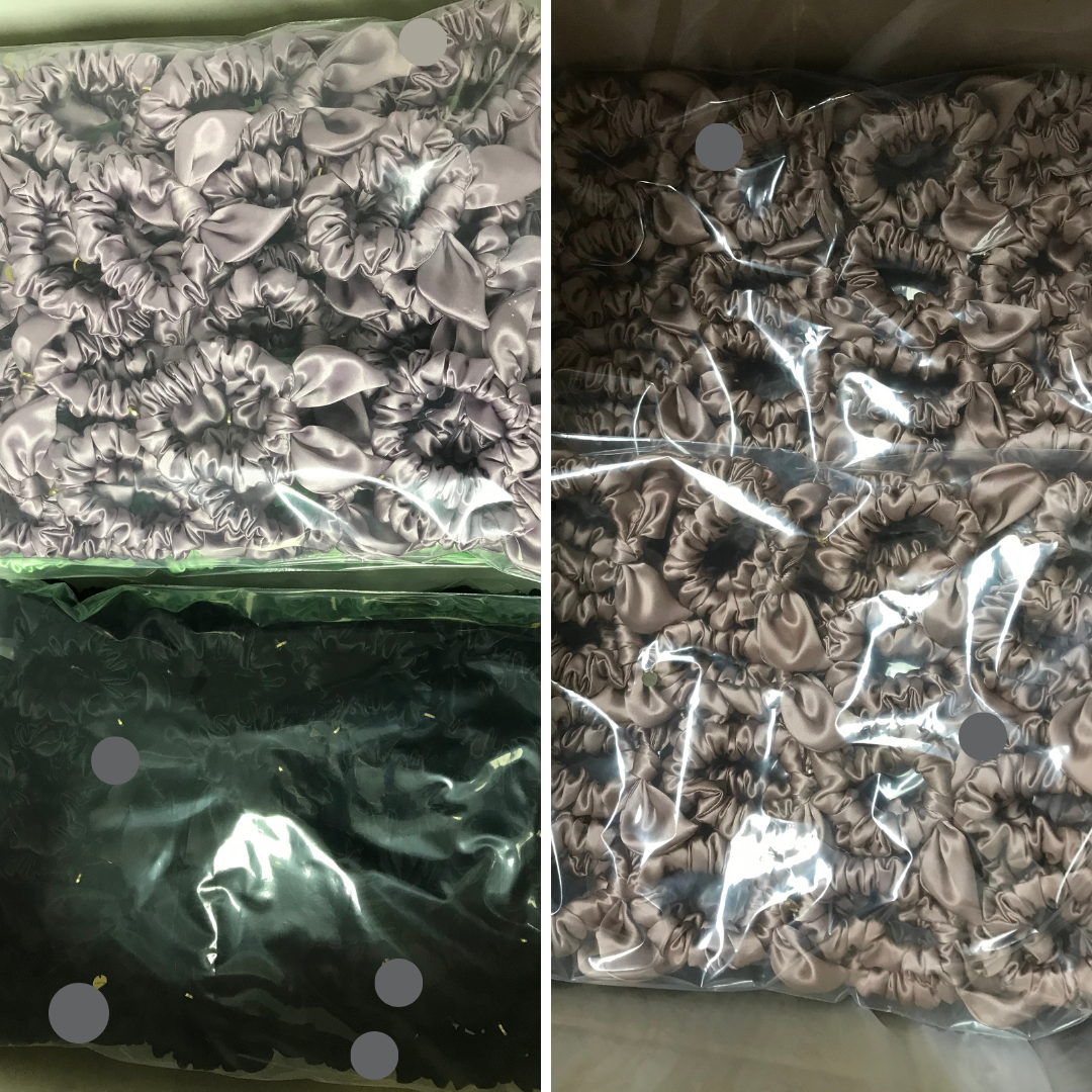 Custom Silk Scrunchie Bow丨Custom Brand