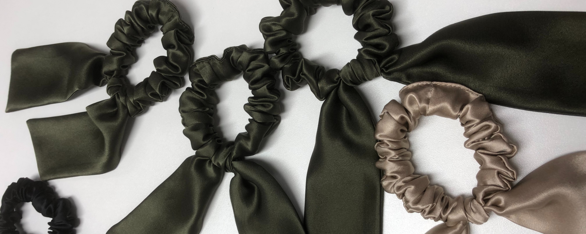 Silk Scrunchie with big Bow