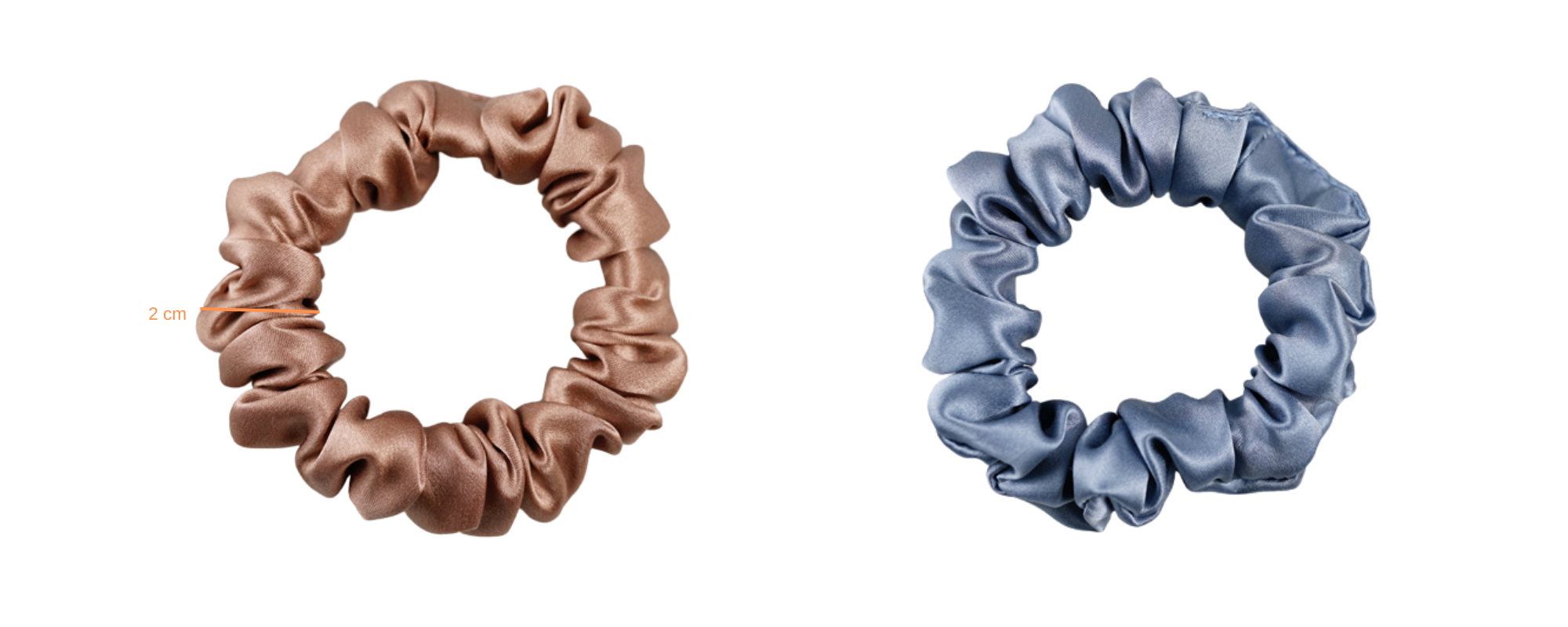 classic silk scrunchies custom wholesale, custom brand low MOQ, 1 piece wholesale
