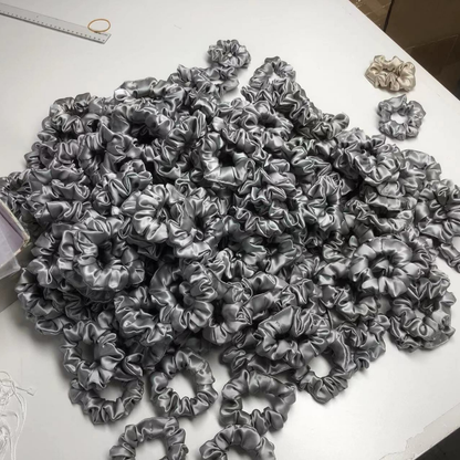 Midi Silk Scrunchie Wholesale - Mix Colors & Fixed Fee