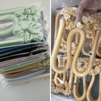 Silk Heatless Hair Curler (EPE Filled)丨Custom Brand