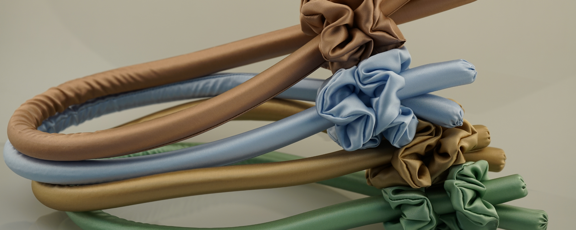 Silk Heatless Hair Curler (EPE Filled)