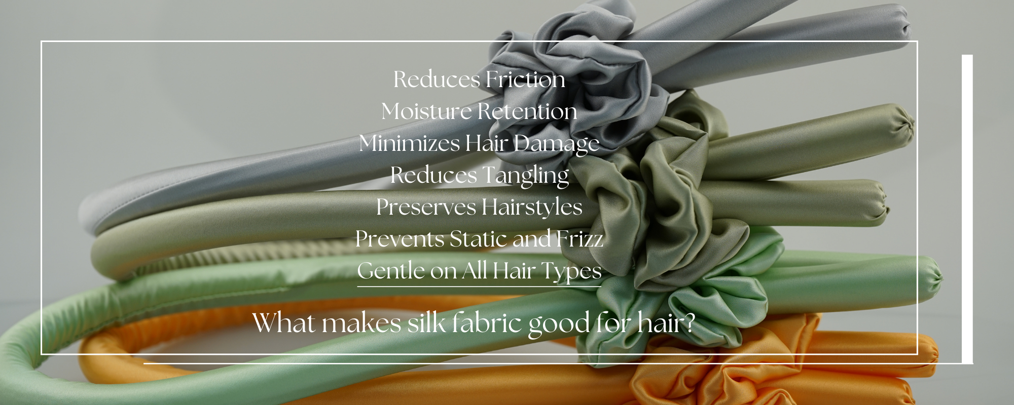 Silk Heatless Hair Curler (EPE Filled)