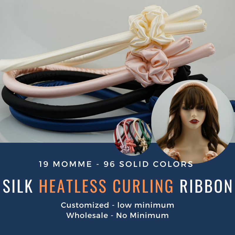 Silk Heatless Hair Curler (EPE Filled)丨Custom Brand